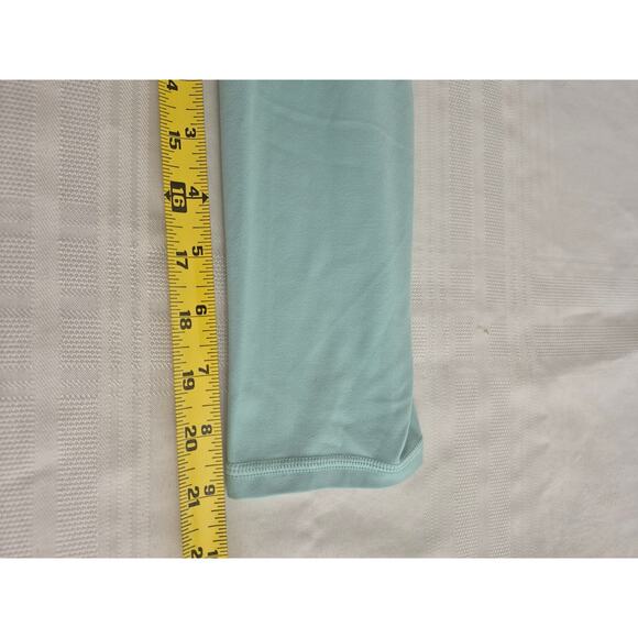 Athleta Salutation Stash Pocket II 7/8 Tight Leggings Light Green M High Rise - Picture 6 of 10